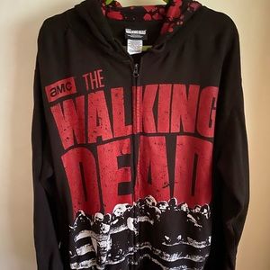 AMC The Walking Dead Zip Up Hoodie by BioWorld.